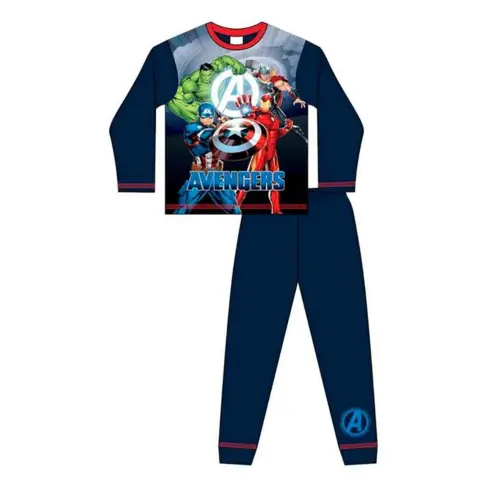 Avengers drengepyjamas med stort print