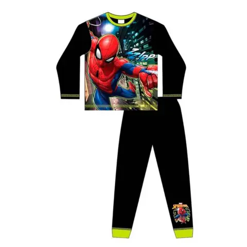 Spiderman Zzipp pyjamas sort