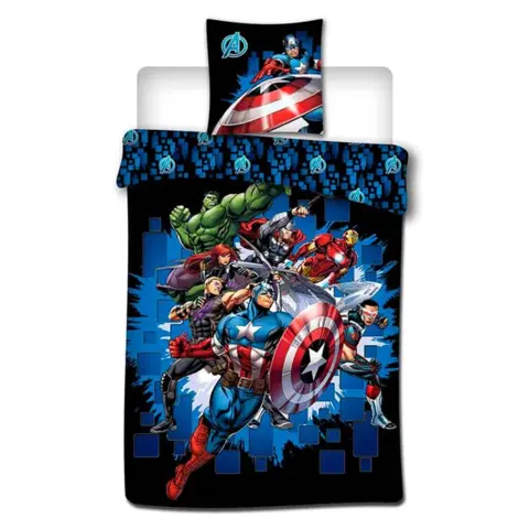 Marvel avengers sengetøj 140 x 200 Heroes