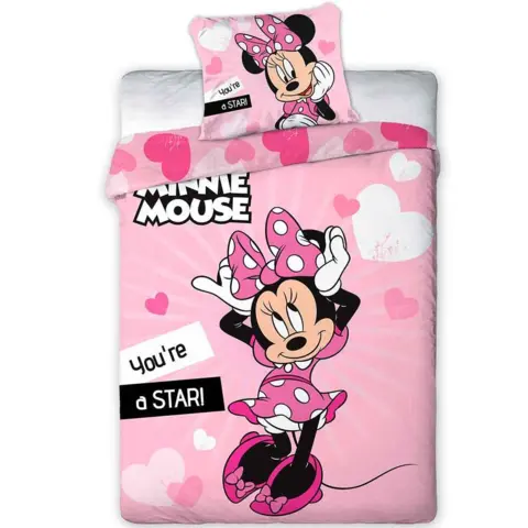 Minnie Mouse sengetøj 140x200