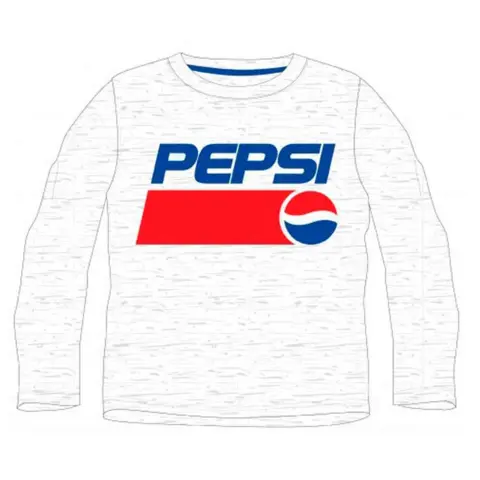 Pepsi t-shirt langærmet grå