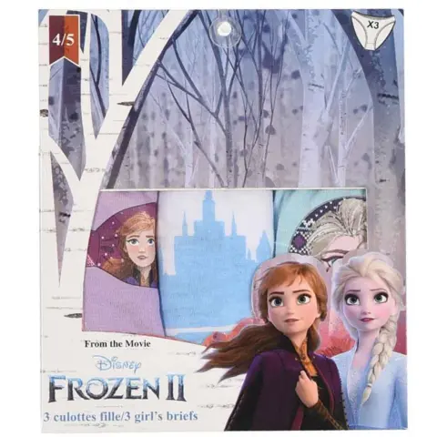 Disnet Frost trusser 3 pak Anna og Elsa