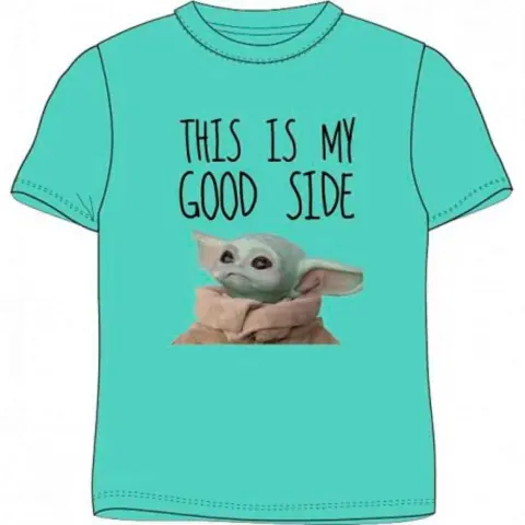 Star Wars baby yoda t-shirt grøn