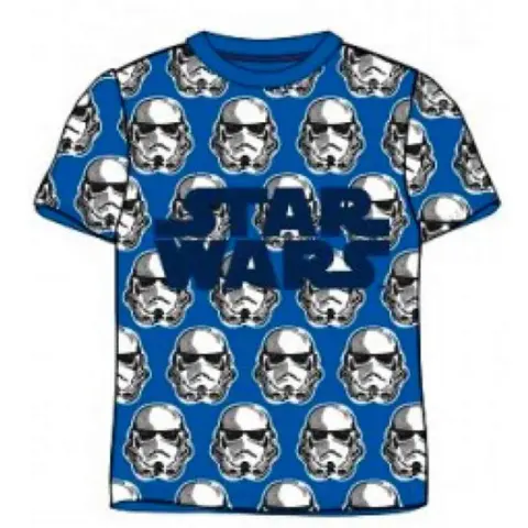 Star Wars kort t-shirt blå storm trooper