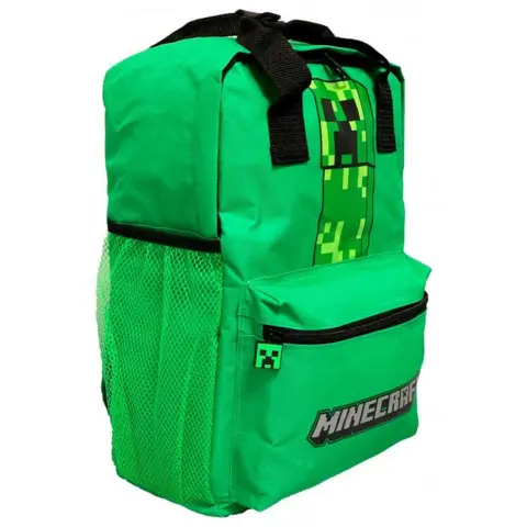 Minecraft creeper taske grøn