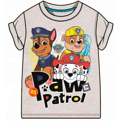 Paw Patrol kortærmet t-shirt grå