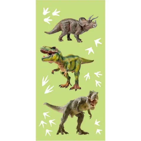 Dinosuar badehåndklæde 70x140 cm