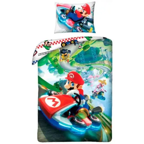 Super Mario sengetøj 140x200