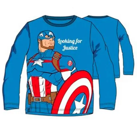 Avengers t-shirt blå captain america