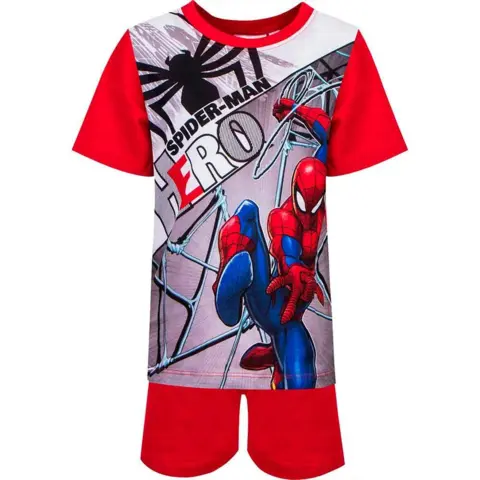 Spiderman Kort pyjamas Hero