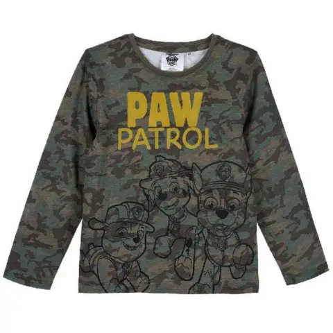 Paw Patrol Camo t-shirt grøn