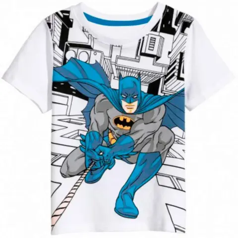 Batman kortærmet t-shirt hvid
