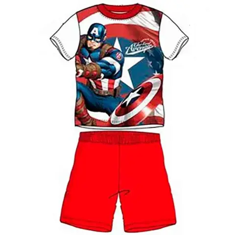 Marvel Avengers rød kort pyjamas