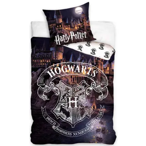 Harry Potter sengetøj hogwarts 140x200 60x63