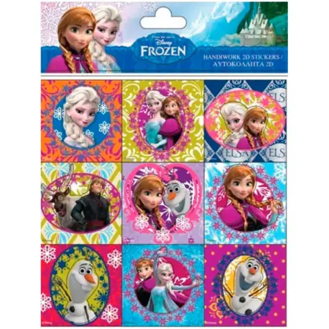 Disney Frost stickers 2D ice magic