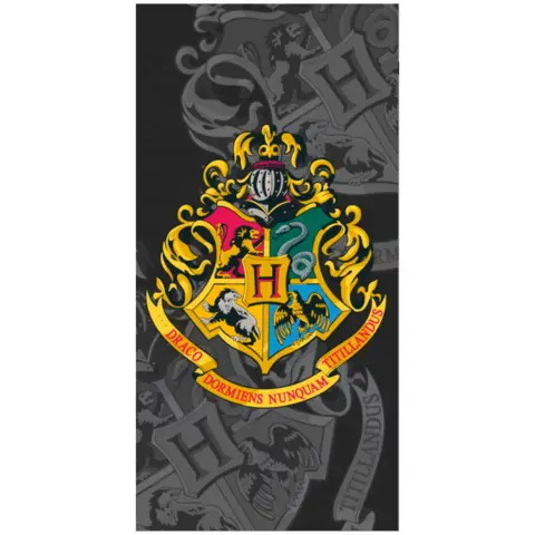 Harry Potter badehåndklæde hogwarts 70x140