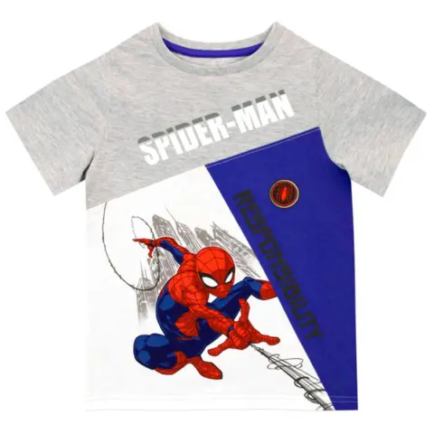 Spiderman kort t-shirt responsibility
