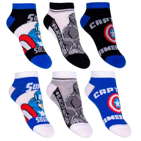 Korte sokker fra Marvel Avengers