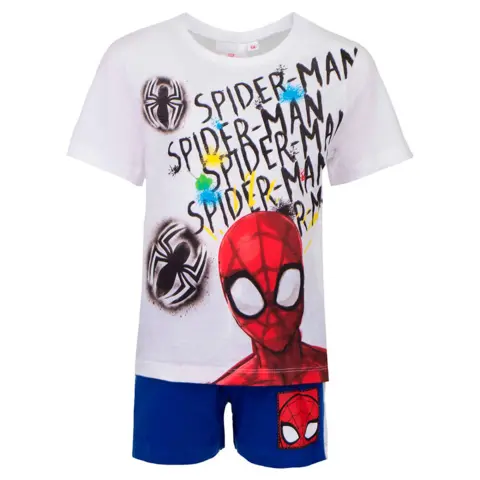 Spiderman sommersæt kort t-shirt samt shorts