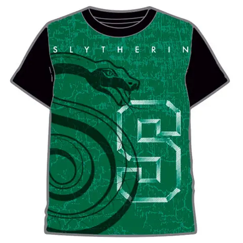 Harry Potter kort t-shirt Slytherin