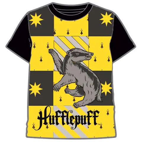 Harry Potter Hufflepuff kort t-shirt