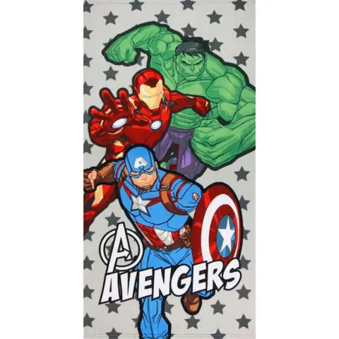 Marvel Avengers badehåndklæde 70x140 fast dry