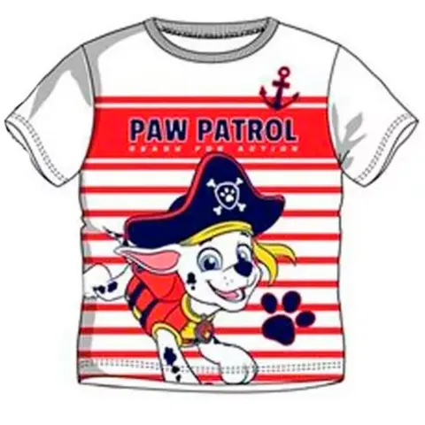 Paw Patrol kortærmet t-shirt rød pirates