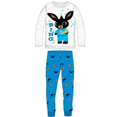 Bing pyjamas til drenge i blå og grå farver