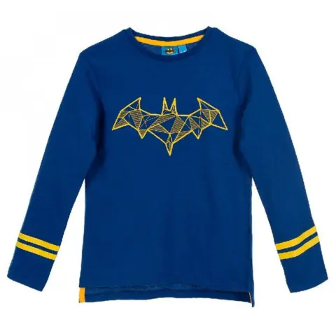 Batman langærmet t-shirt blå