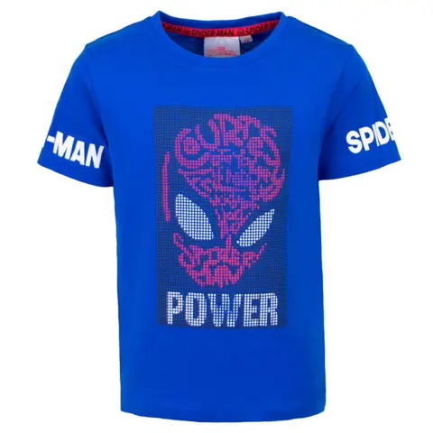 Spiderman kortærmet t-shirt Power blå