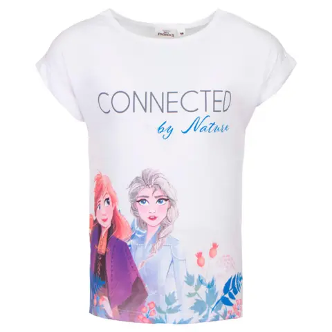 Disney Frost sommer t-shirt hvid