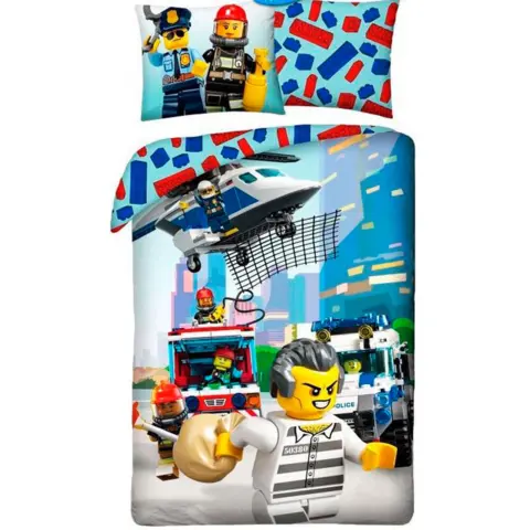 Lego City sengesæt 140x200