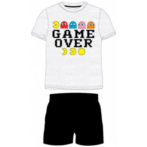 Pac-man t-shirt samt shorts sæt Game Over