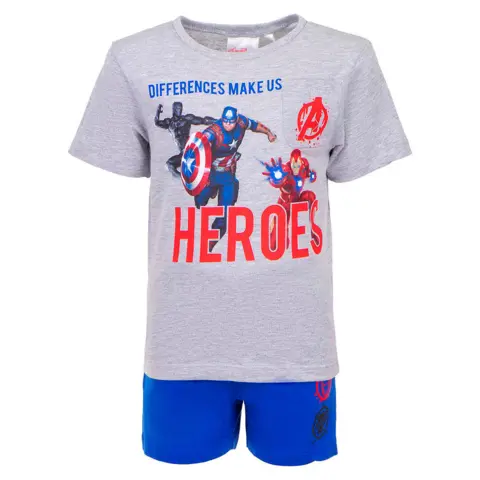 Marvel Avengers heroes sommer pyjamas