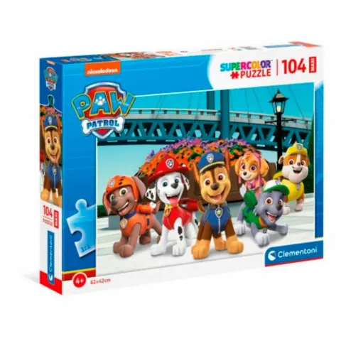 Paw Patrol puslespil maxi 104 brikker