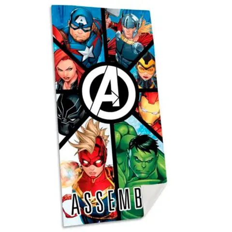 Avengers badehåndklæde 70x140 cm Assemble