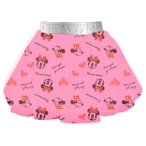 Minnie Mouse skirt pink