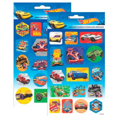 Hot Wheels holographic stickers