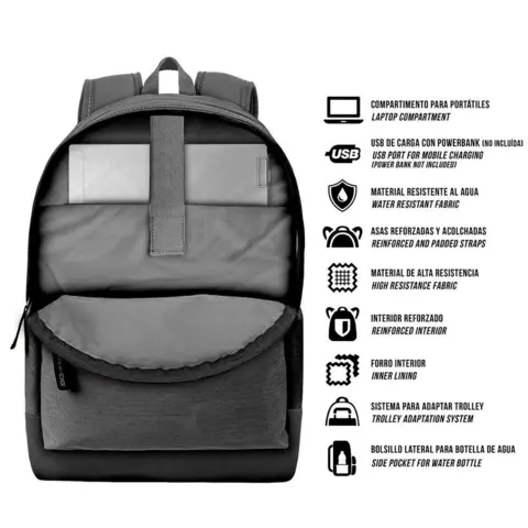Harry Potter rygsæk med USB og laptop lomme