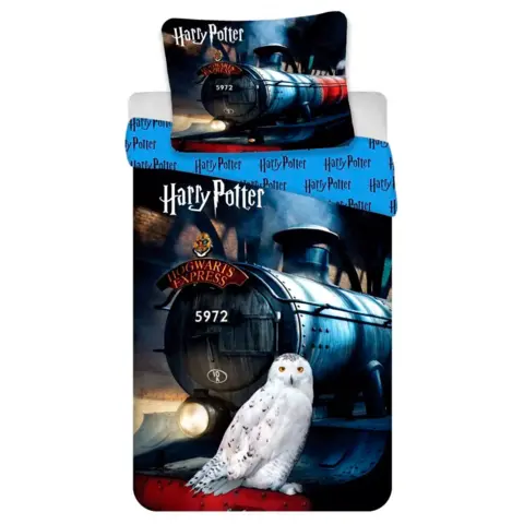 Harry Potter Hogwarts Express sengetøj 140x200