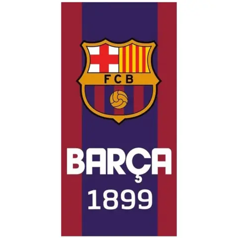 FC Barcelona badehåndklæde 75x150 cm