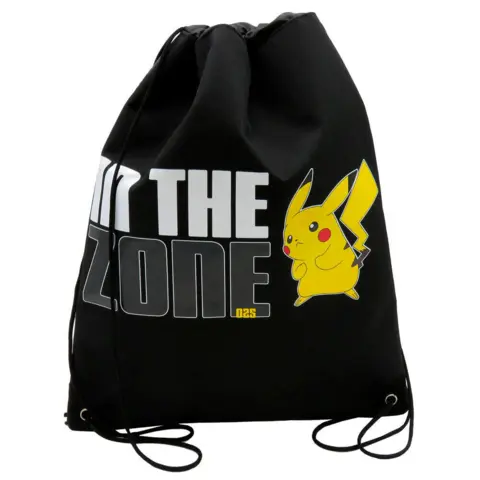 Pokemon gymnastikpose i sort 44 cm