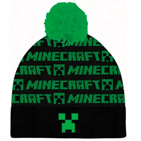 Minecraft Creeper hue med grøn kvast