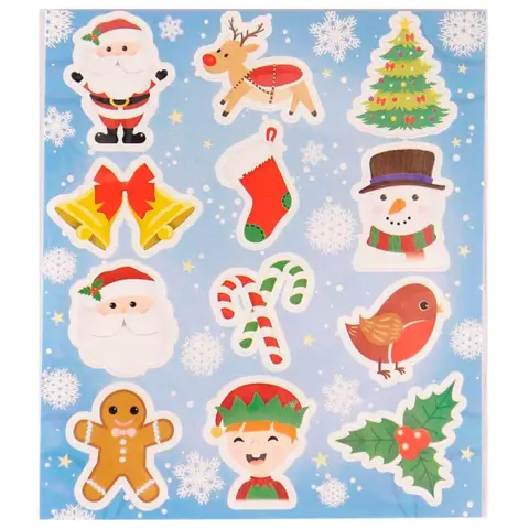 Christmas jule stickers ark