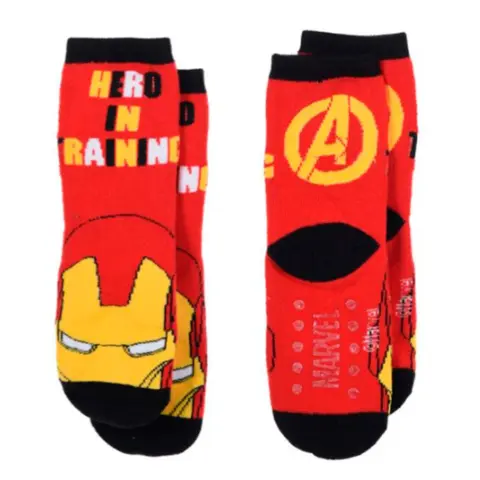 Avengers sokker Iron man med anti-slip
