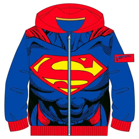 Superman hættetrøje DC comics