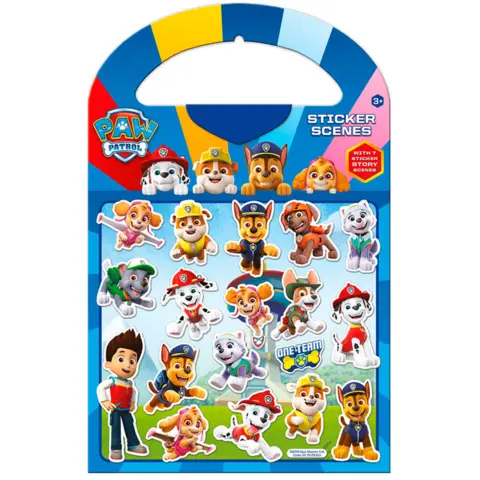 Paw Patrol sticker scenes