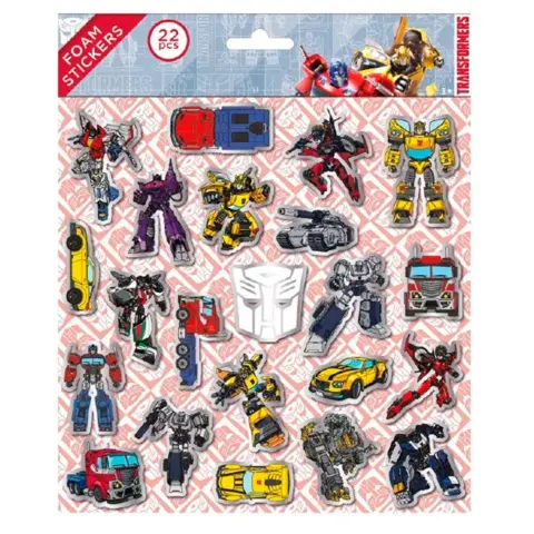Transformers skum stickers 22 stk