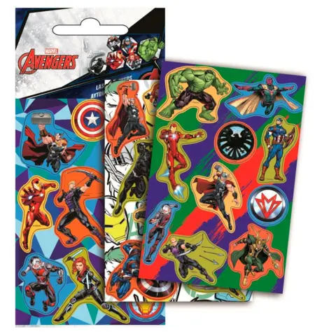 Marvel Avengers stickers holographic