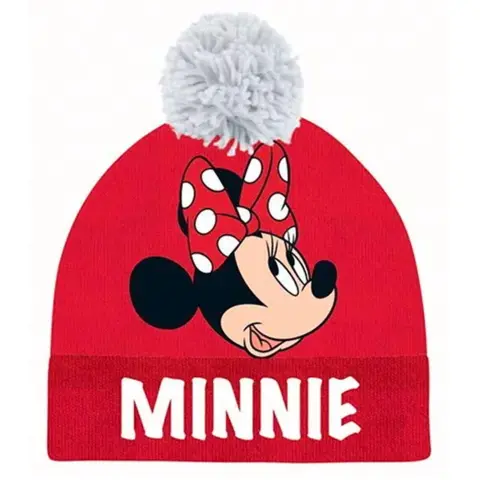 Disney Minnie Mouse hue med kvast i rød